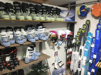 kinder ski's en schoenen